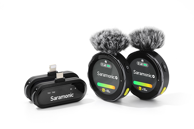 Best image for Saramonic BlinkMe U2 2-Persons Wireless Mircophone for USB-C and Lightning Phone