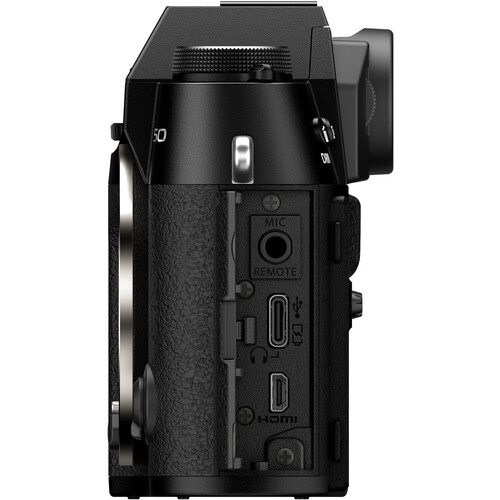 1022695_C.jpg - FUJIFILM X-T50 Mirrorless Camera (Black) - Image 3