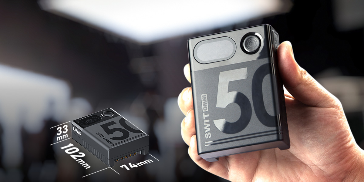 Best image for SWIT 50Wh USB-C Info Pocket V-mount Battery