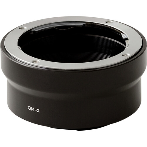 1022885_A.jpg - Urth Manual Lens Mount Adapter for Olympus OM-Mount Lens to FUJIFILM X-Mount Cam - Image 1