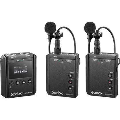 Best image for Godox WMicS2 UHF Compact 2-Person Wireless Microphone System (514 to 596 MHz)