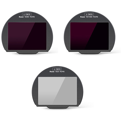 Best image for Kase 3-in-1 ND Set for Canon EOS R5/R6 Camera Bodies (ND8/ND64/ND1000)