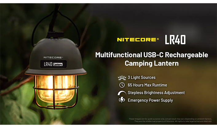 Nitecore LR40 Lantern - Best Available Image