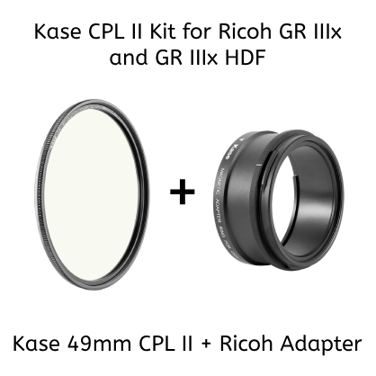 Best image for Kase CPL II Kit for Ricoh GR IIIx and GR IIIx HDF