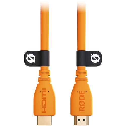 1023745_A.jpg - RODE HDMI to HDMI 2.1 Cable 3m Orange - Image 1