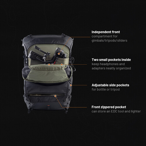 1023985_D.jpg - PGYTECH OnePro Focux Backpack (Fern Green, 35L) - Image 4
