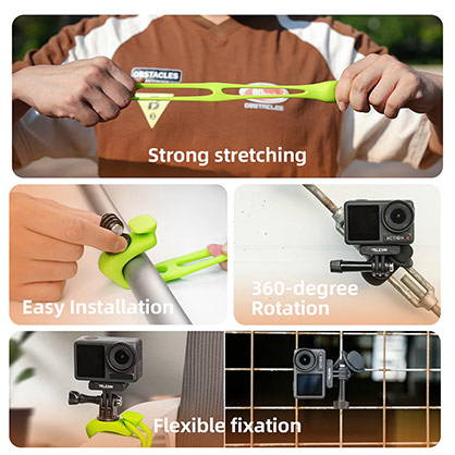 1024185_A.jpg - Telesin Elastic Small Handlebar Mount - Image 1