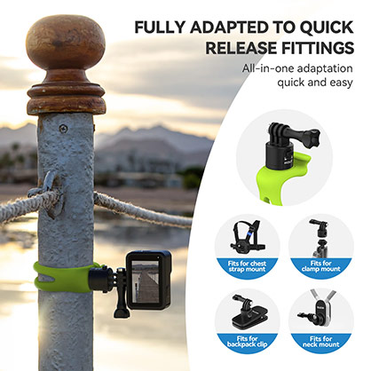 1024185_C.jpg - Telesin Elastic Small Handlebar Mount (Grey only) - Image 3