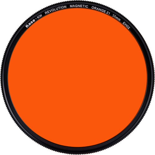 Best image for Kase Revolution Black and White Filter with Magnetic Adapter (Orange, 58mm)