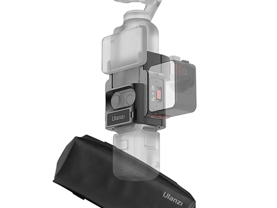 1024825_A.jpg - Ulanzi PK-06 Expansion Adapter for DJI Osmo Pocket 3 Pocket 4 - Image 1
