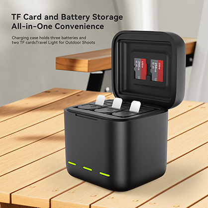 1024835_C.jpg - Telesin Retractable Charging Box for GoPro Hero 13 - Image 3
