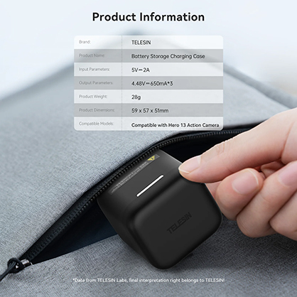 1024835_F.jpg - Telesin Retractable Charging Box for GoPro Hero 13 - Image 6