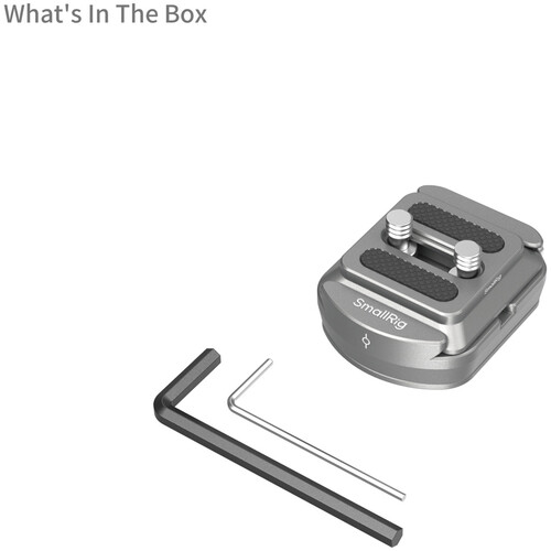 1025735_D.jpg - SmallRig Hawklock H38 Arca-Type Base with Quick Release Plate 4486 - Image 4