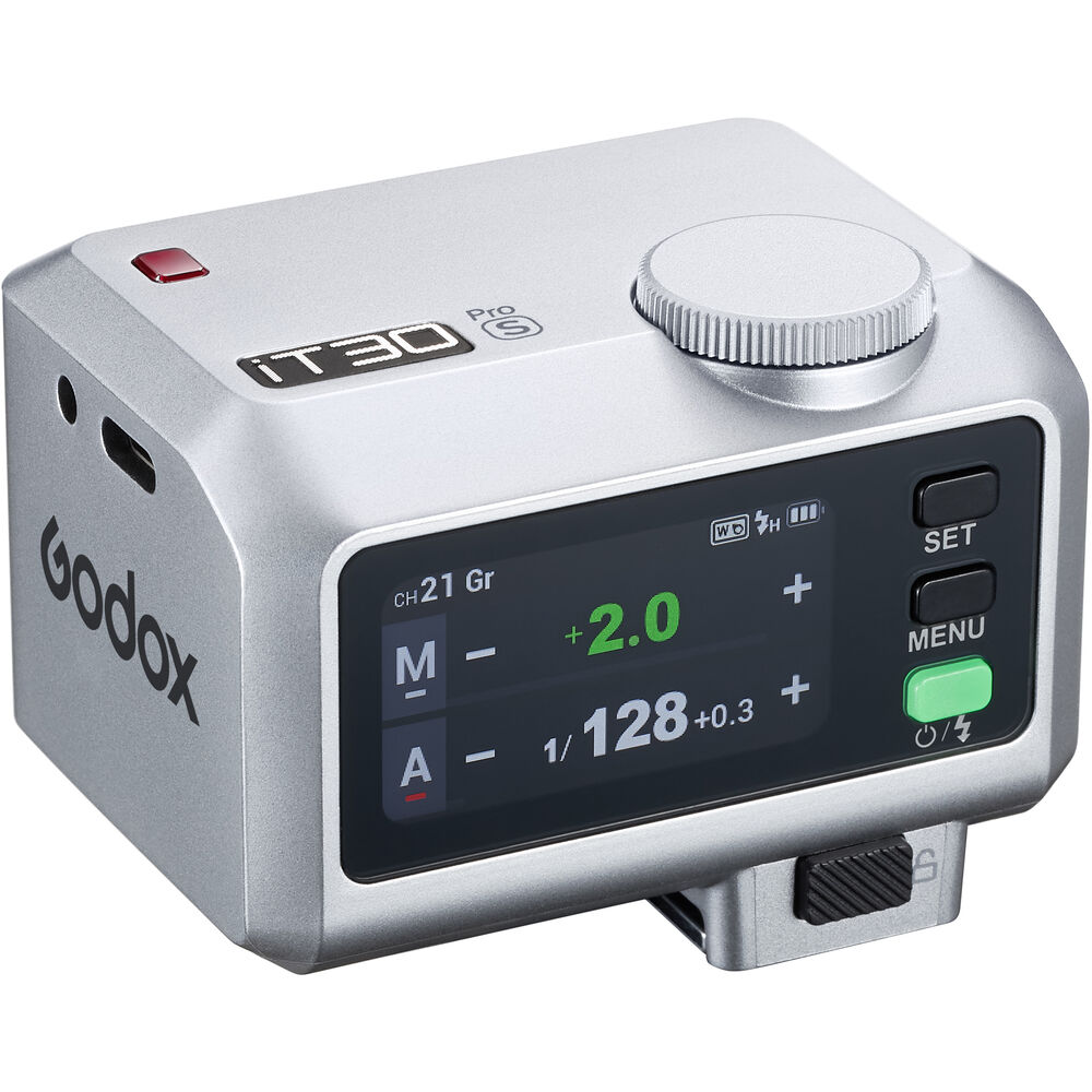 1025815_A.jpg - Godox iT30Pro S TTL Mini Flash for Sony (Silver) - Image 1