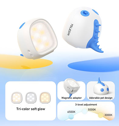 Telesin Mini Monster Magnetic Pocket LED Light - Best Available Image