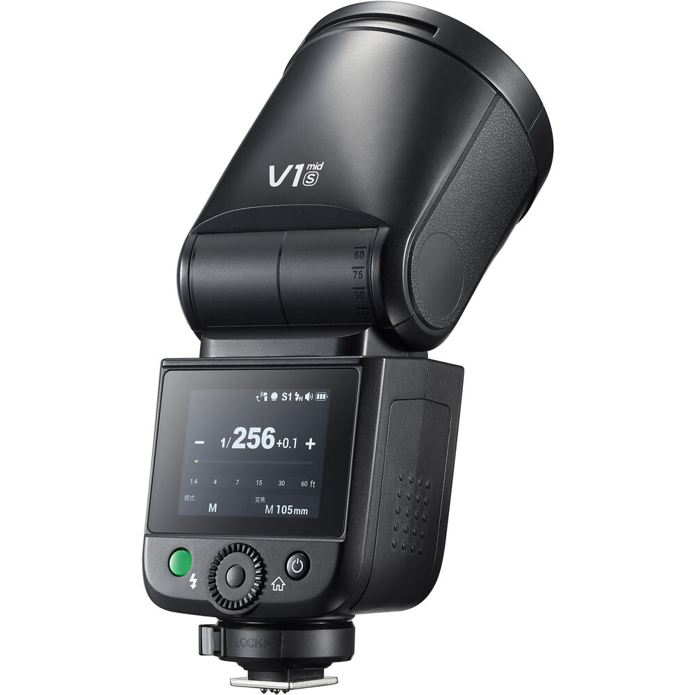 1026085_A.jpg - Godox V1mid S TTL On-Camera Flash for Sony - Image 1