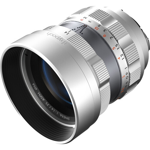 1026915_C.jpg - Thypoch Simera 75mm f/1.4 ASPH Lens (Leica M, Silver) - Image 3