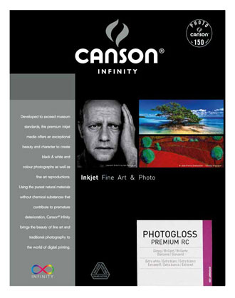 Best image for Canson Photogloss Prem RC 270g A3+ x 25 sheets