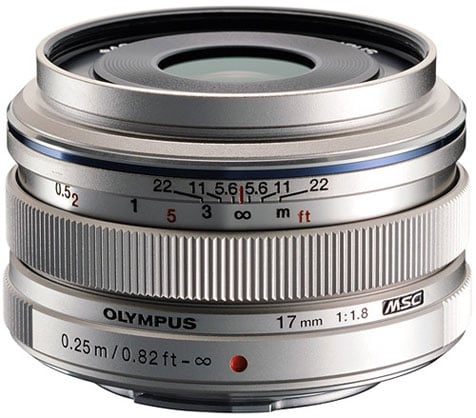 Best image for Olympus 17mm f1.8 Metal Lens Silver