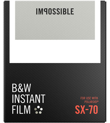 Polaroid Impossible SX70 B&W film (8)