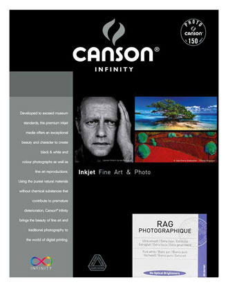 Canson Rag Photographique 210g A3+ x 25 sheets