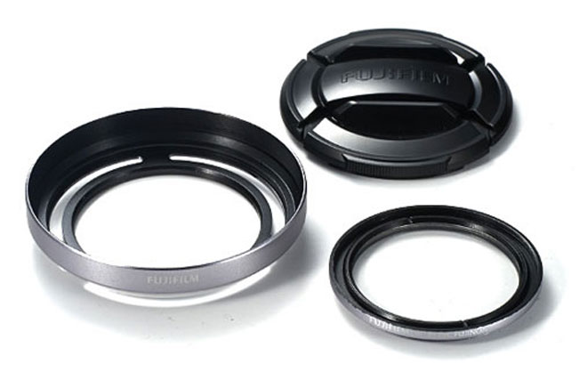 Best image for Fuji Finepix X20/X30 Lens Hood  &  Filter-Silver