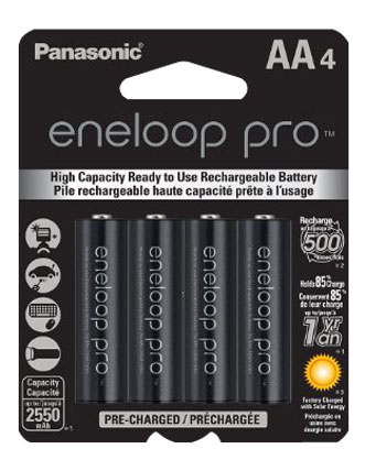 Best image for Pana ENELOOP  Pro AA 4pk ReChargeable
