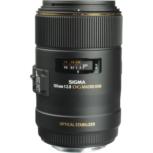 1010986_A.jpg - Sigma 105mm f/2.8 Macro EX DG OS HSM Canon EF Mount - Image 1