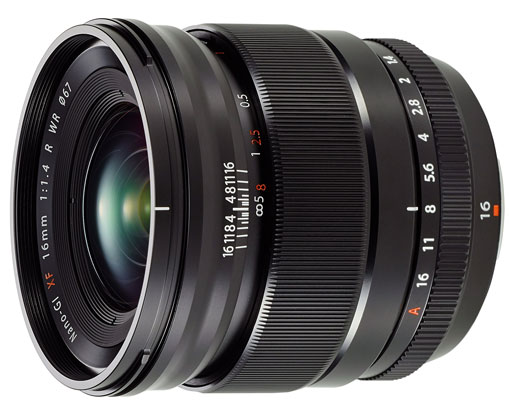 Fujifilm XF 16mm f1.4 R WR Lens - Best Available Image