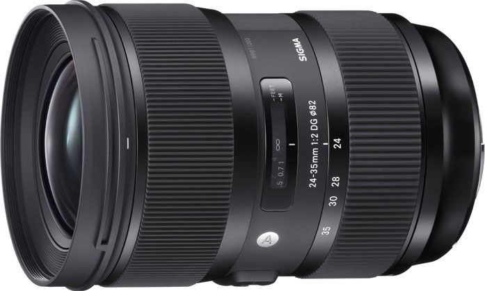 Sigma 24-35mm f/2 DG HSM Art Lens -Canon