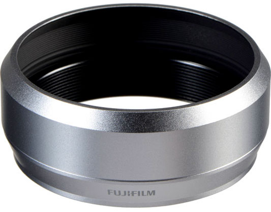 Fuji LH-X70 Lens hood for X70 - Silver