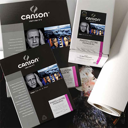 Canson Lustre Premium RC 310gsm 432mmX25m roll