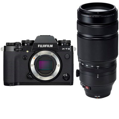 Fujifilm X-T3  + 100-400mm Lens Black