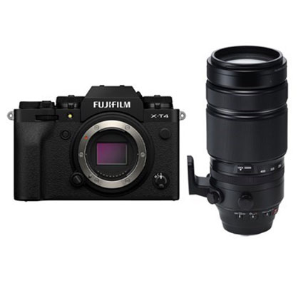 Fujifilm X-T4 Mirrorless 100-400mm Kit