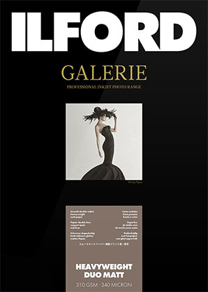 Ilford Galerie Heavy-Weight Duo Matt 310gsm A3+ 25 Sheets GPHWM