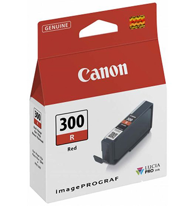 Best image for Canon LUCIA PRO PFI-300 Red Ink Cartridge