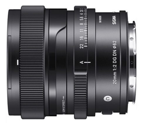 1019376_B.jpg - Sigma 20mm f/2 DG DN Contemporary Lens for Sony E Full Frame