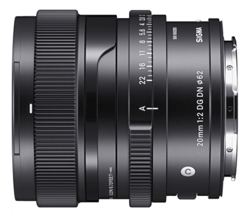 1019376_B.jpg - Sigma Sony E Full Frame Black 20mm f/2 DG DN Contemporary Lens - Image 2