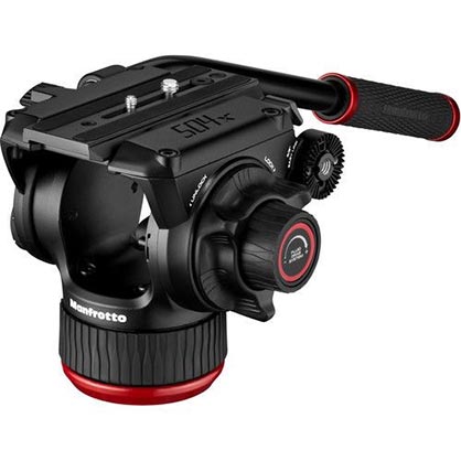 1020026_A.jpg - Manfrotto 504X Fluid Video Head and 536 Carbon Single Leg Tripod - Image 1