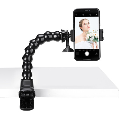 1021186_B.jpg - Ulanzi Desktop Clamp with Gooseneck for Small Devices