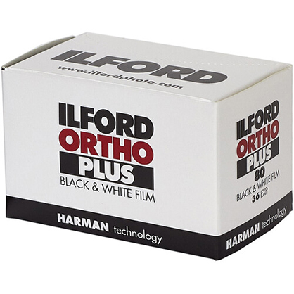 1021316_A.jpg - Ilford Ortho Plus Black and White Negative Film (35mm Roll Film, 36 Exposures)