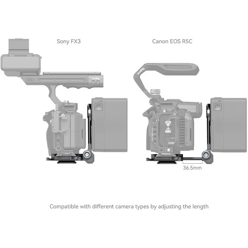 1021926_D.jpg - SmallRig Compact V-Mount Battery Mounting System 4064 - Image 4