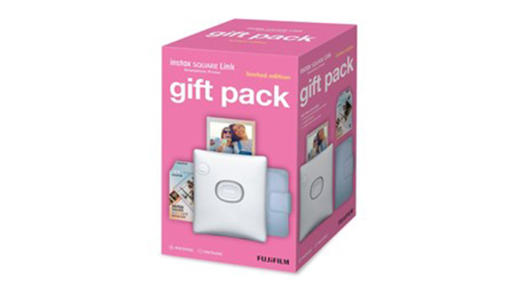 Instax Square Link Photo Printer - Ash White (2023 Ltd Ed Gift Pack) - Best Available Image