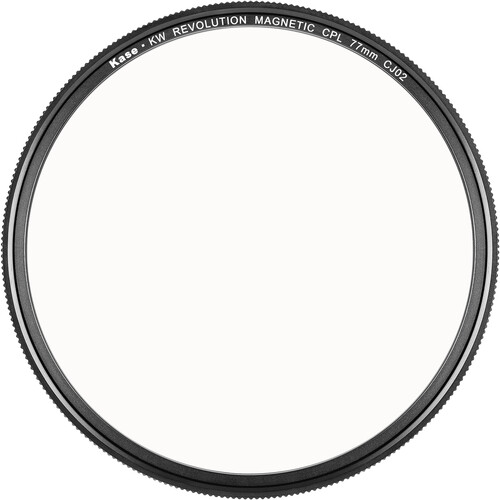 1022226_A.jpg - Kase KW Revolution Magnetic CPL Filter (Silver Ring, 77mm)