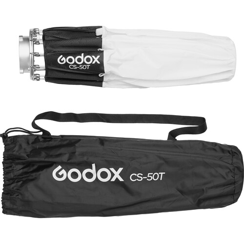 1022326_C.jpg - Godox CS-50T Lantern Softbox with Bowens Mount 50cm
