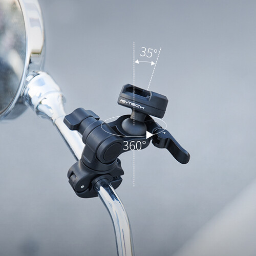 PGYTECH CapLock Rearview Mirror Mount - Best Available Image