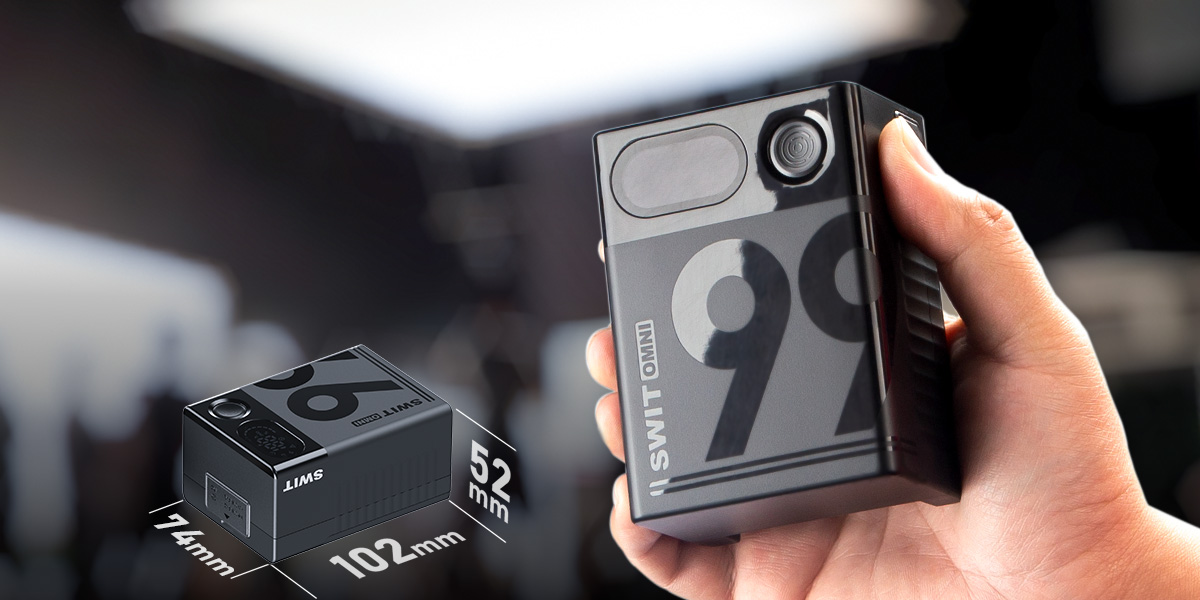 SWIT 99Wh USB-C Pocket V-mount Battery - Best Available Image