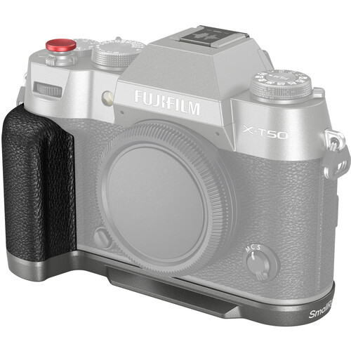 SmallRig Silicone L-Shape Grip for FUJIFILM X-T50 (Charcoal Silver) 4712 - Best Available Image