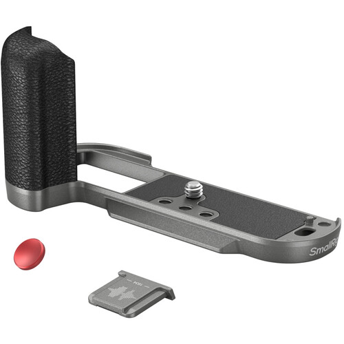 1023236_A.jpg - SmallRig Silicone L-Shape Grip for FUJIFILM X-T50 (Charcoal Silver) 4712 - Image 1