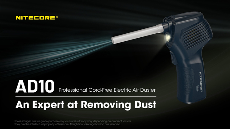 Nitecore AD10 Electronic Air Duster - Best Available Image